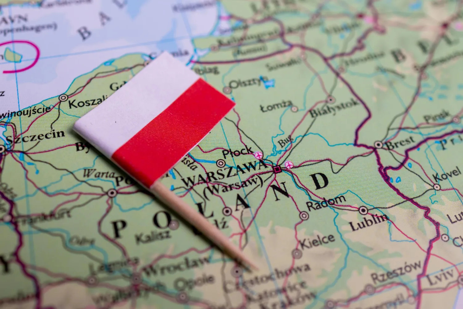 Mapa Polski – analiza i wybór lokalizacji inwestycji dla firmy w Polsce
